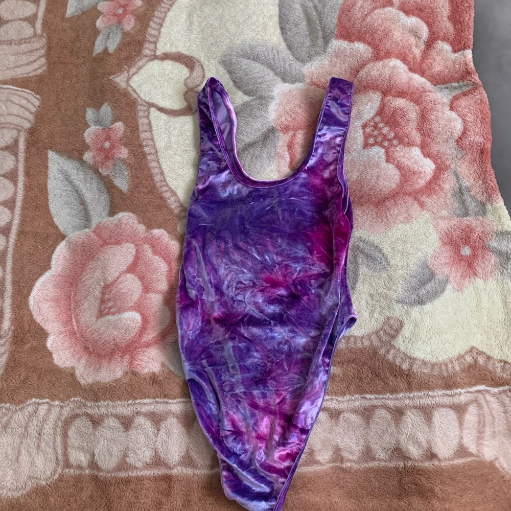 Velvet bodysuit